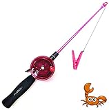 Mega Fishing Kinderangel Krebsangel 40cm - Kinder Strand & Urlaub Angel - Krebs & Krabben...